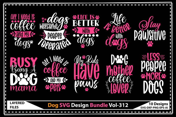 Dog Life Svg Image 17