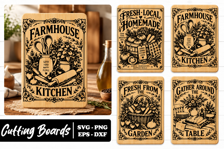 Farmhouse Kitchen Garden SVG PNG
