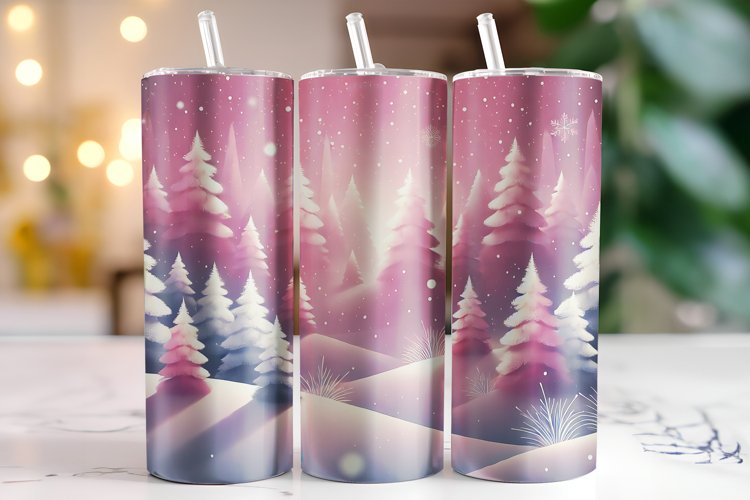 Trees Tumbler Wrap | Sublimation | Tumblers