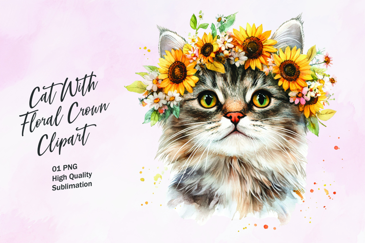 Cute Cat Illustration Image 5