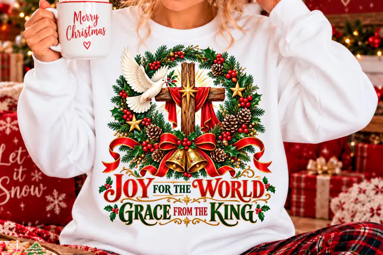 Joy to the World Christian Christmas PNG