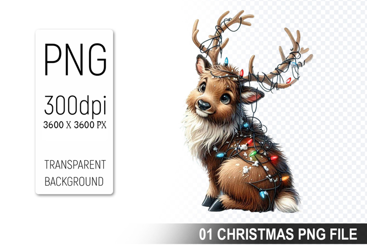 Reindeer Clipart Image 5