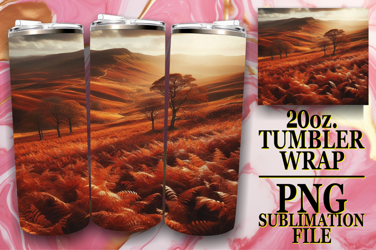 Thanksgiving Tumbler Wrap Image 3