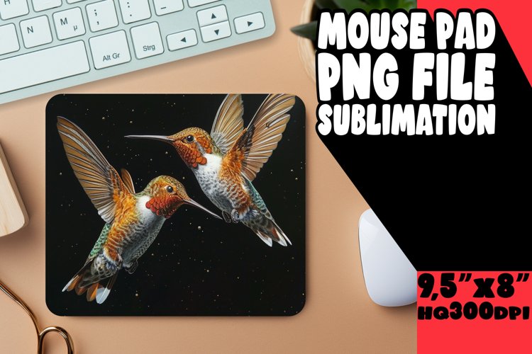 Bird Beauty on Mouse Pads