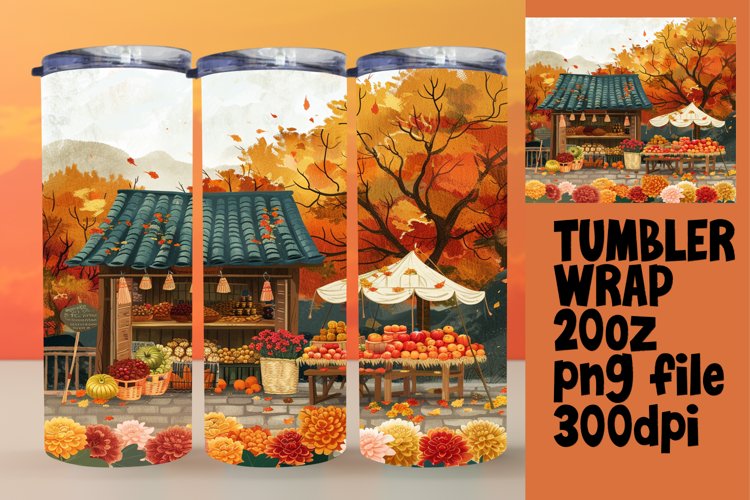 Fall Tumbler Wrap Image 23