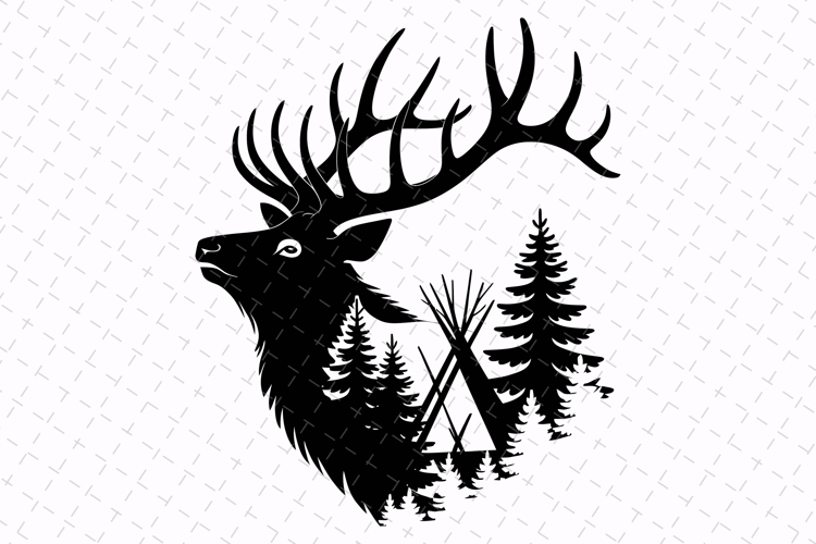 Deer Silhouette Svg Image 15