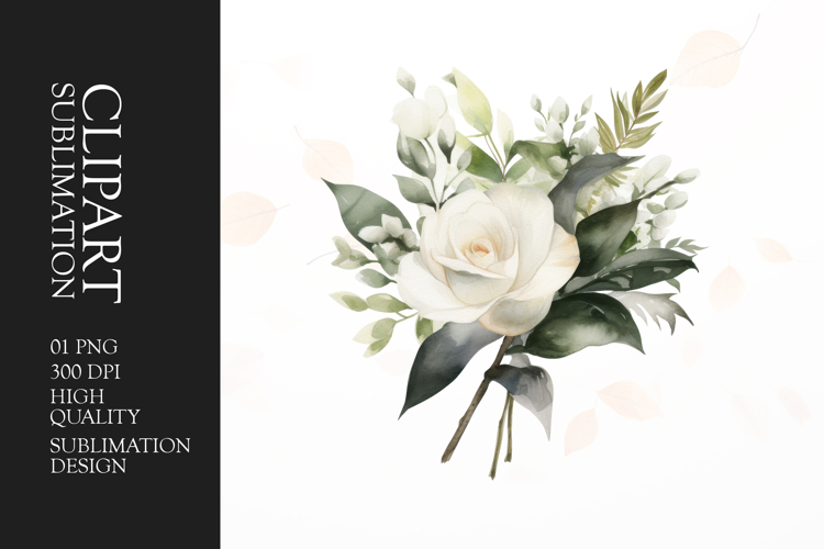 Watercolor Flowers Image 16