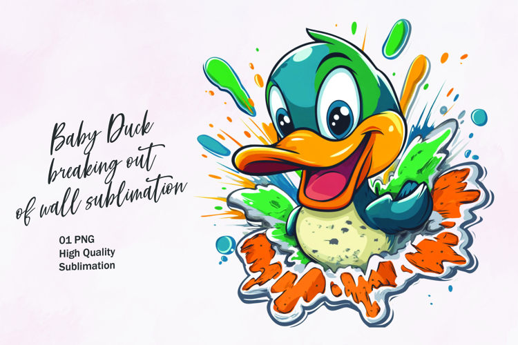 Cute Duck SVG Image 2
