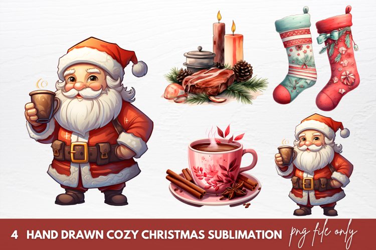 Christmas Watercolor Clipart Image 24