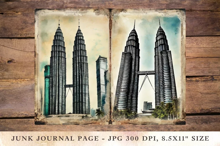 Printable Junk Journal Pages Malaysia