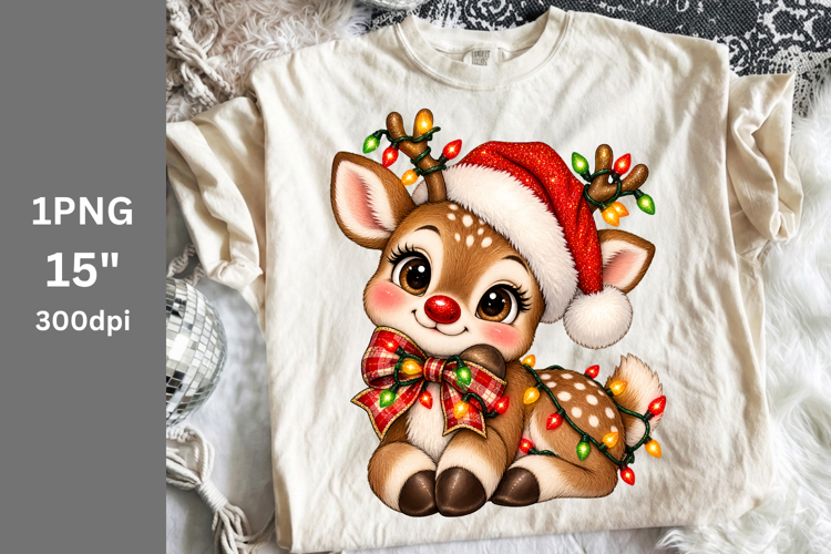 Christmas PNG, Reindeer PNG, Winter PNG