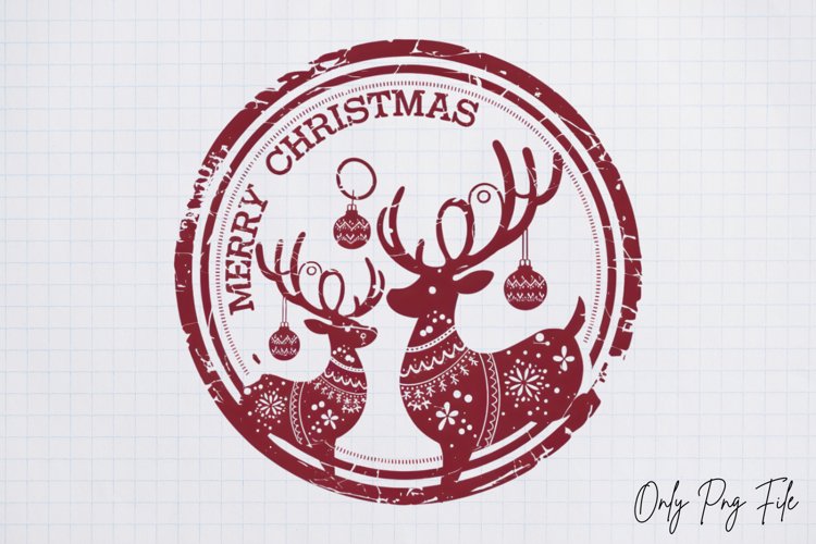 Christmas Post Stamps Merry christmas PNG