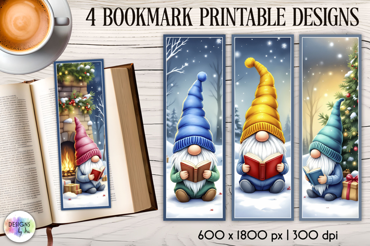 Christmas Bookmark Printables, Book Lover Quotes Bookmarks