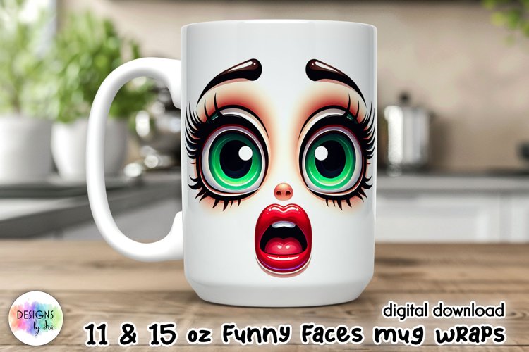 Funny Faces Clipart Image 7
