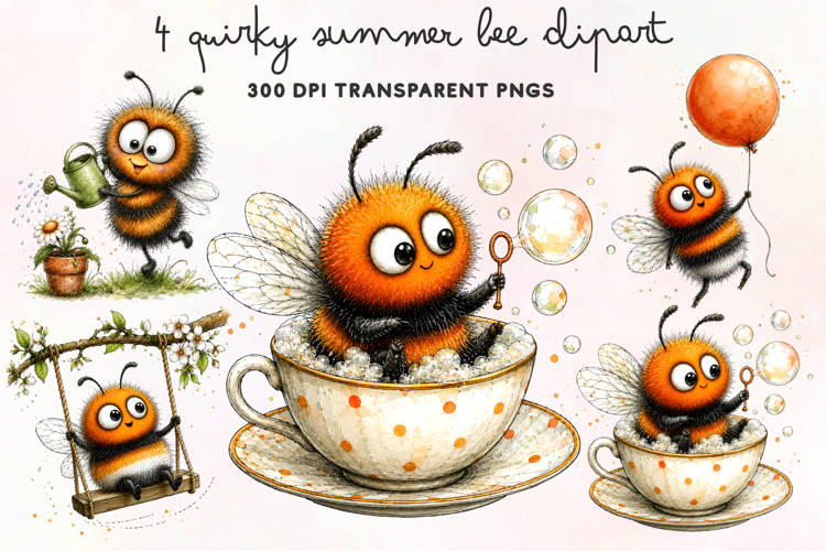 Bee Clipart Image 8