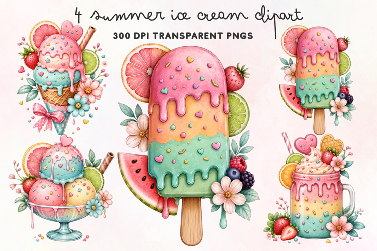 Cute Ice Clipart Image 7