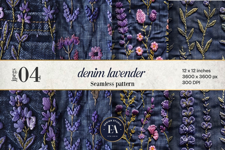 Floral Seamless Pattern Image 19