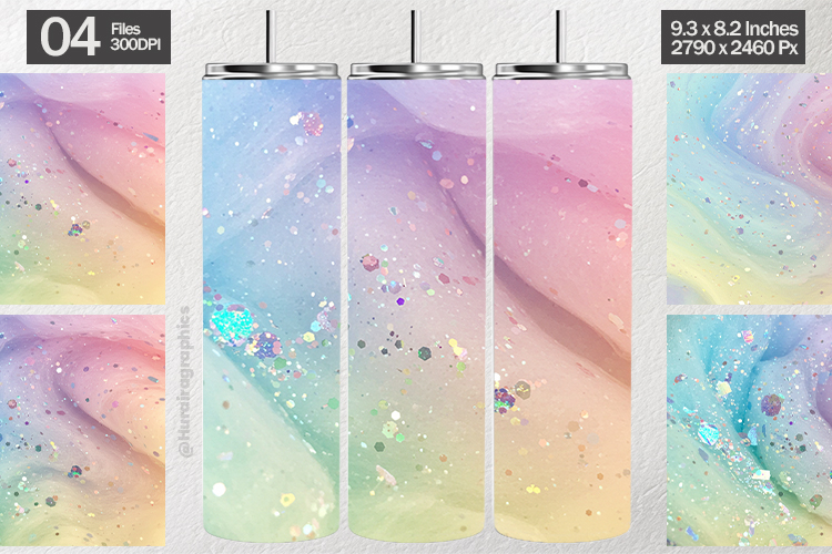 Pastel Marble Tumbler Wrap| Tumbler Sublimation
