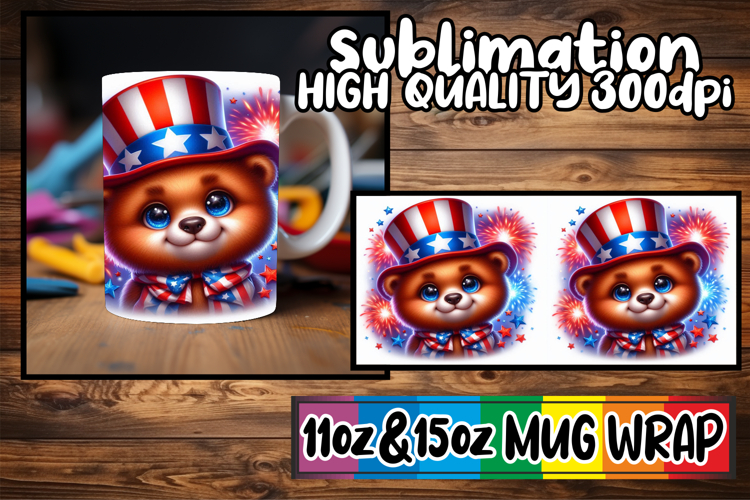 American Flag Clipart Image 15