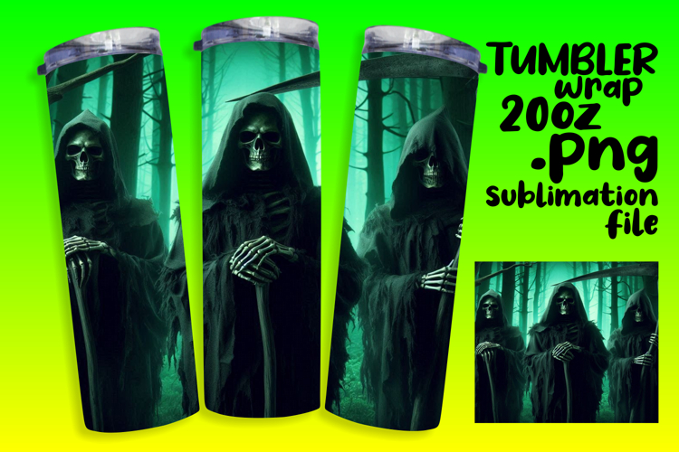 TRENDY 20oz Tumbler Design for DIY , Horror Halloween