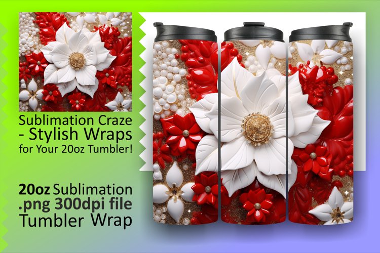 Christmas Tumbler Wrap Image 23