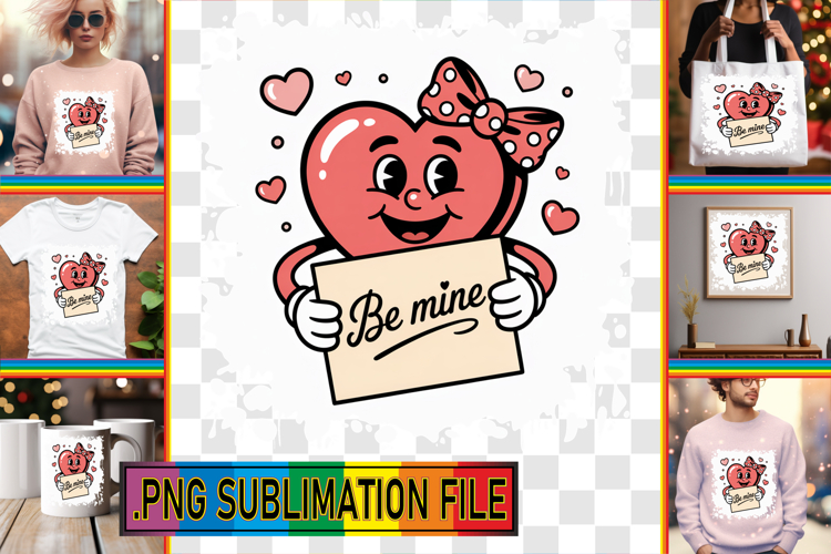 Timeless PNG Sublimation Magic, Valenines Heart