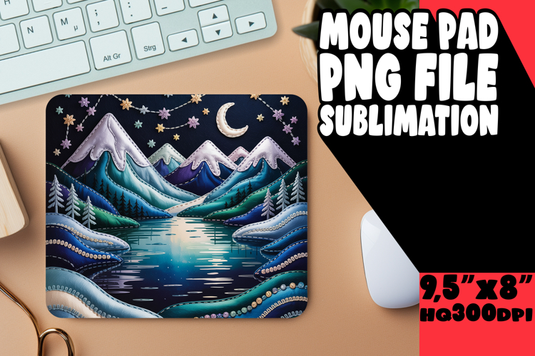 Timeless Mouse Pad Sublimation PNG, Holiday