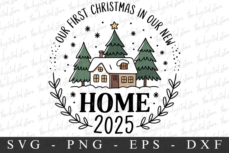 Merry Christmas Tree Svg Image 13