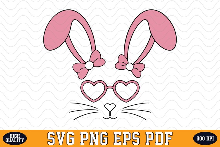 Cute Bunny Svg Image 24