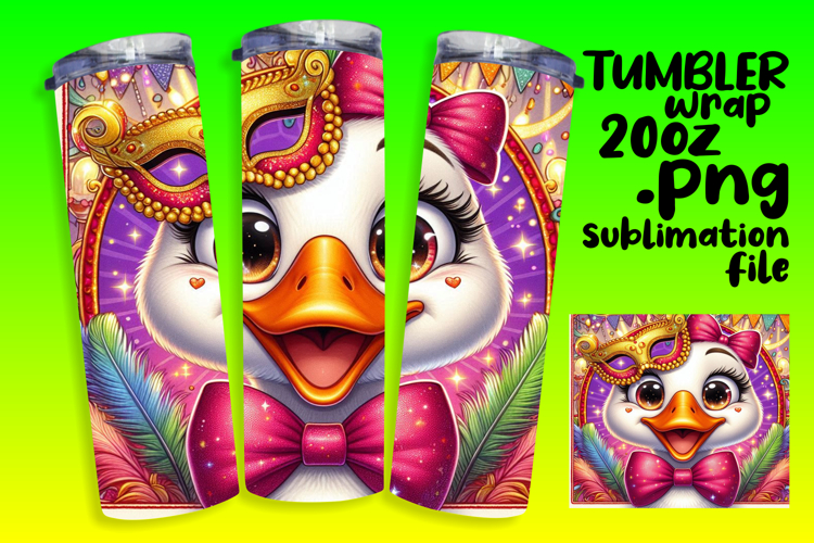 SLEEK 20oz Tumbler Design , Goose