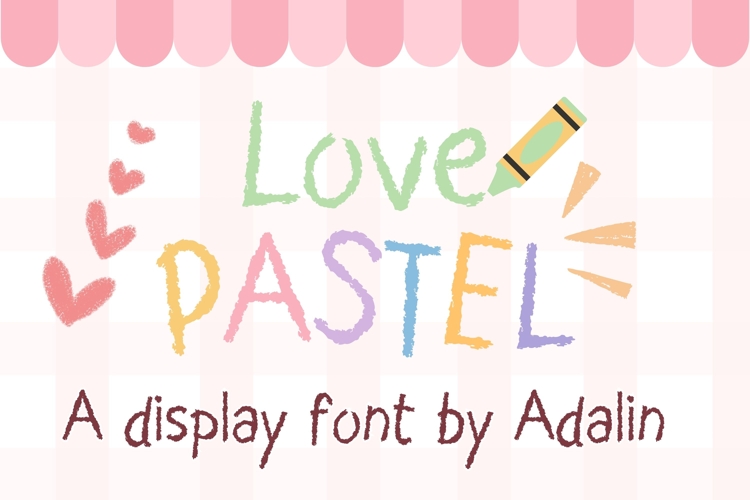 Love Pastel Font