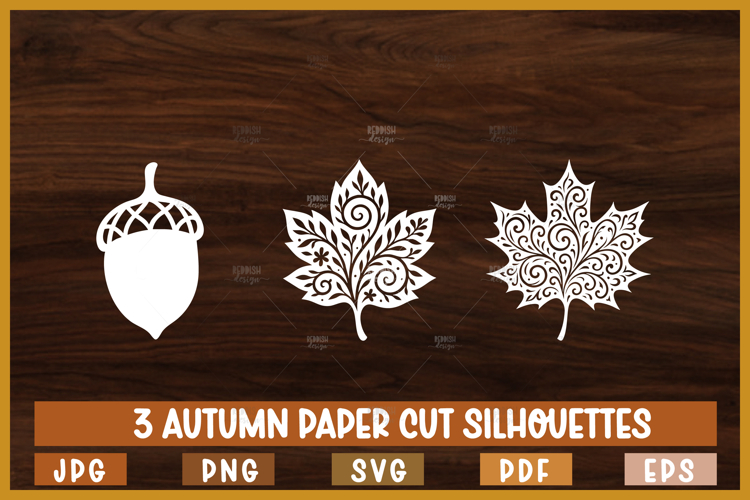 Autumn Leaves Clipart Image 22