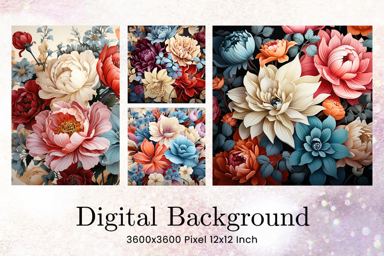 Lotus Flower Background Paint Wall Art Watercolor Wallpaper