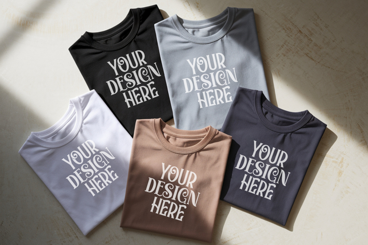 T-Shirt Mockups PNG Image 3