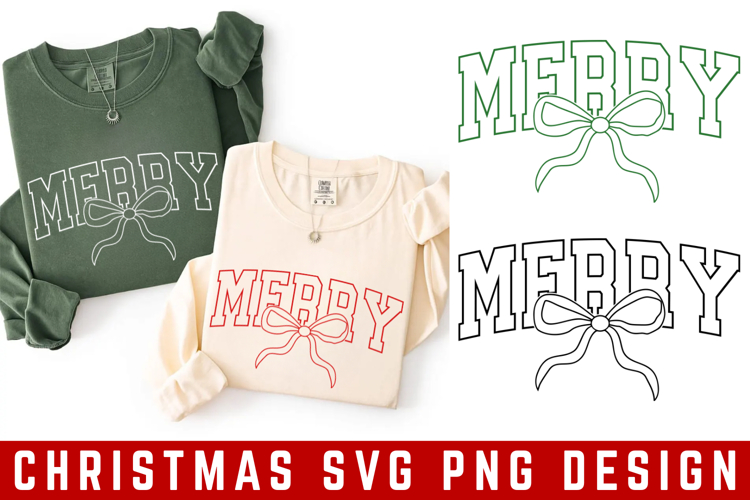 Merry SVG | Christmas Svg Png