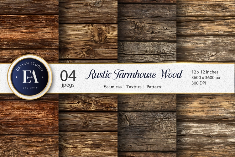 Rustic Wood Background Image 3