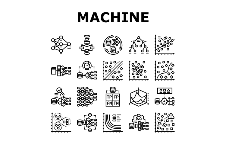 Machine Learning Icon Image 19