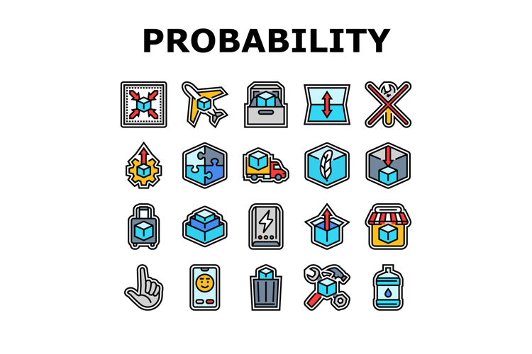portability convenience product icons set vector