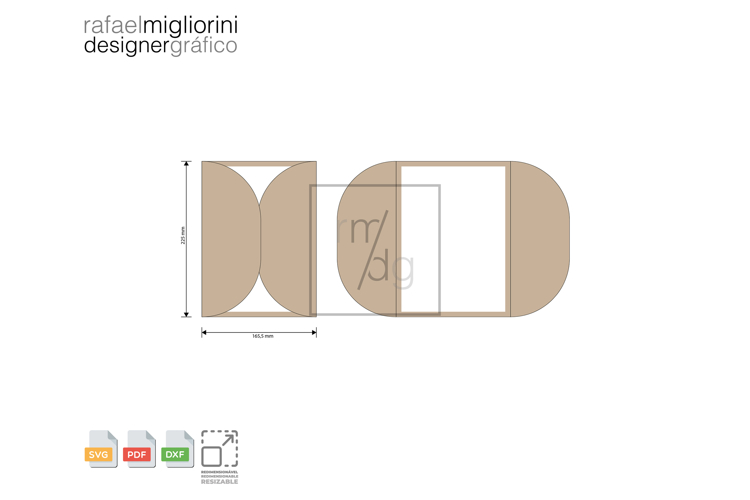 Invitation envelope - Model 111 example image 1