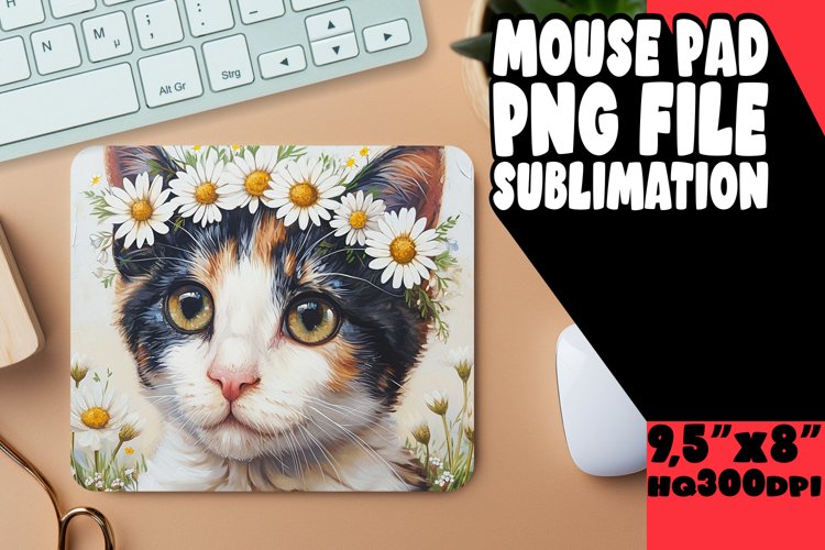Entertaining Cat Lover's Mouse Pad example image 1