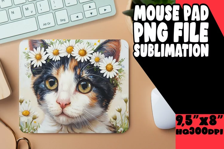 Entertaining Cat Lover's Mouse Pad