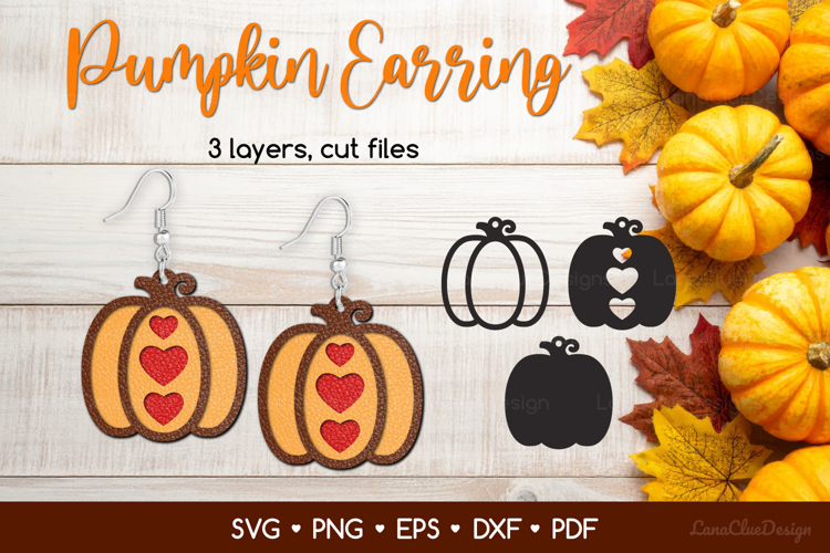 Fall Earring Svg Image 21