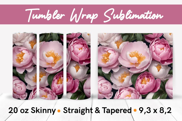 20 Oz Sublimation Tumbler Wrap Image 24