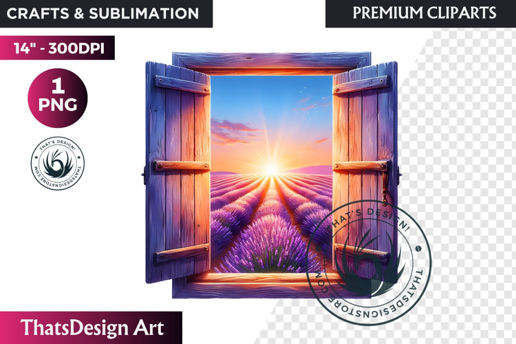 Purple Flower Clipart Image 12