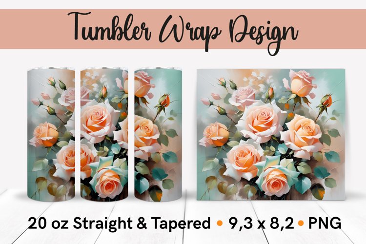 20 Oz Sublimation Tumbler Wrap Image 2