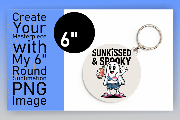 Charming Circle Design Car Coaster PNG , Funny Ghost