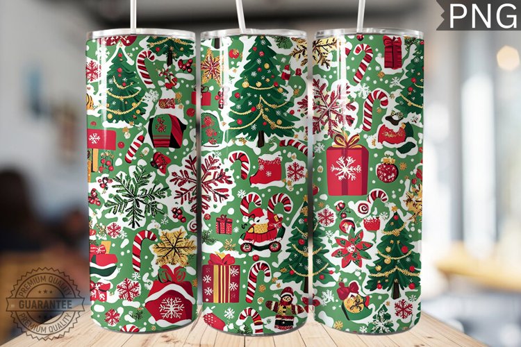 Christmas Tumbler Wrap Image 19