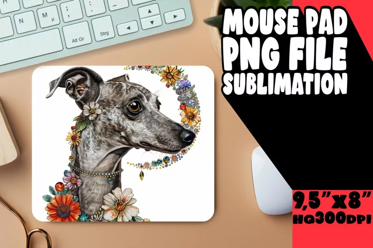 Vibrant Pup Gallery: Pet-Themed Mouse Pads