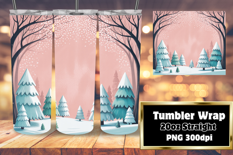 Sublimation Designs for 20oz Tumblers , Christmas