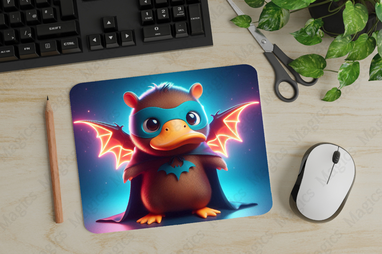 Platypus, Halloween Mouse Pad PNG, Cute Pet Gift